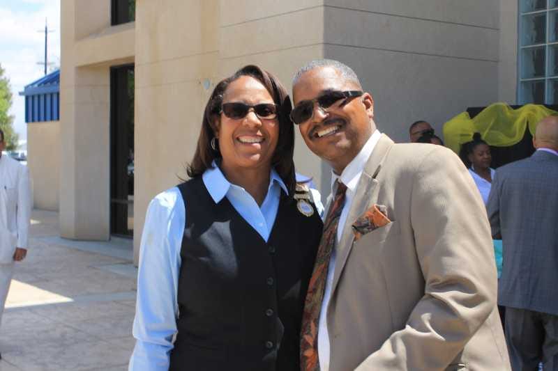 Minister Anthony Williams and wife