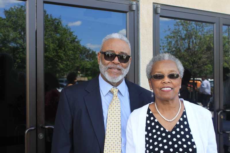 Deacon Ira Caples and wife Marie