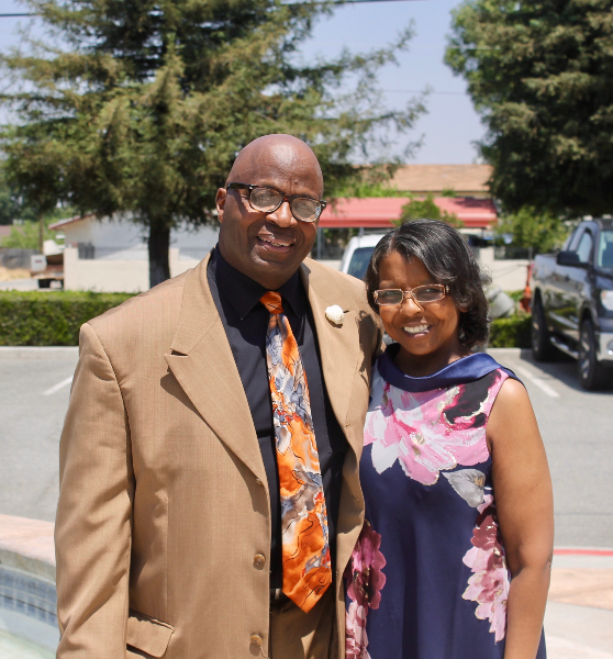 Deacon Ira Caples and wife Marie